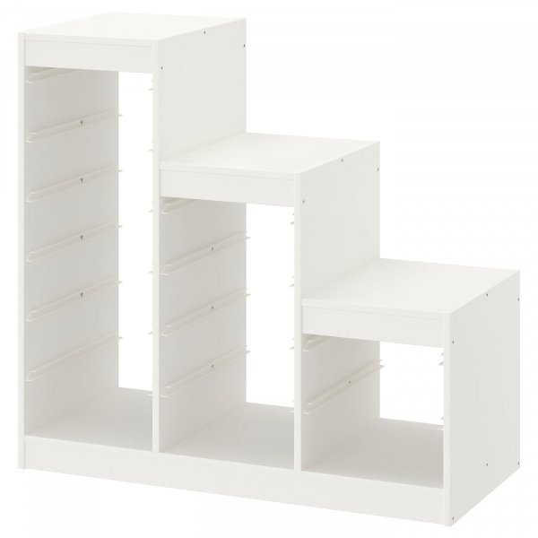 80364888 Каркас, белый, 99x44x94 см