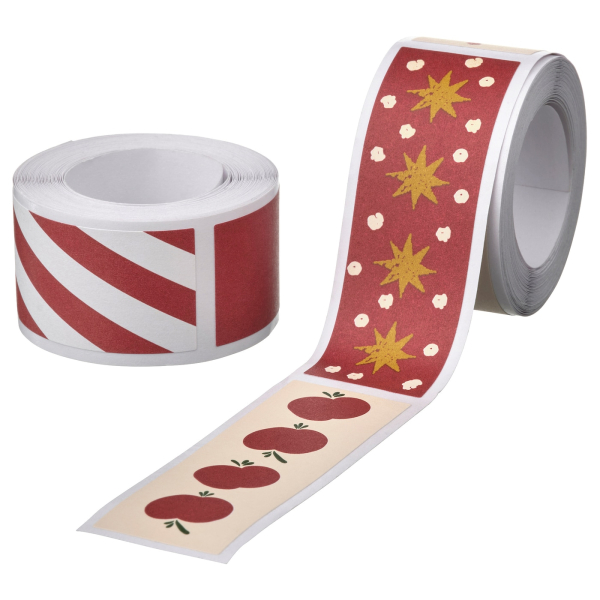 90560898 Наклейки, Рождественские темы, 2 рулона