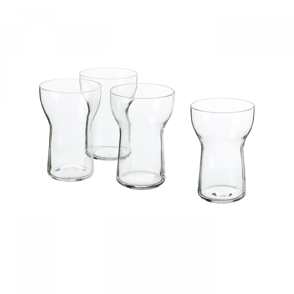 00469484 Стакан, прозрачное стекло, 35 сл, 4 шт.