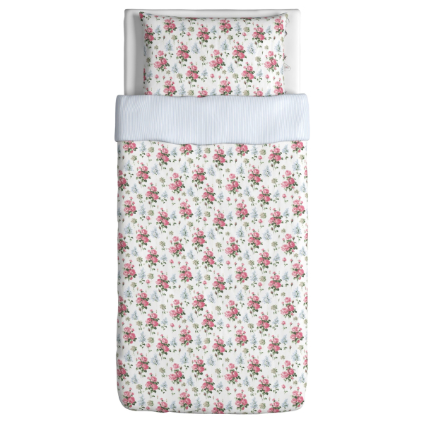 20540050 Пододеяльник и наволочка, разноцветный, 150x200 / 50x60 см