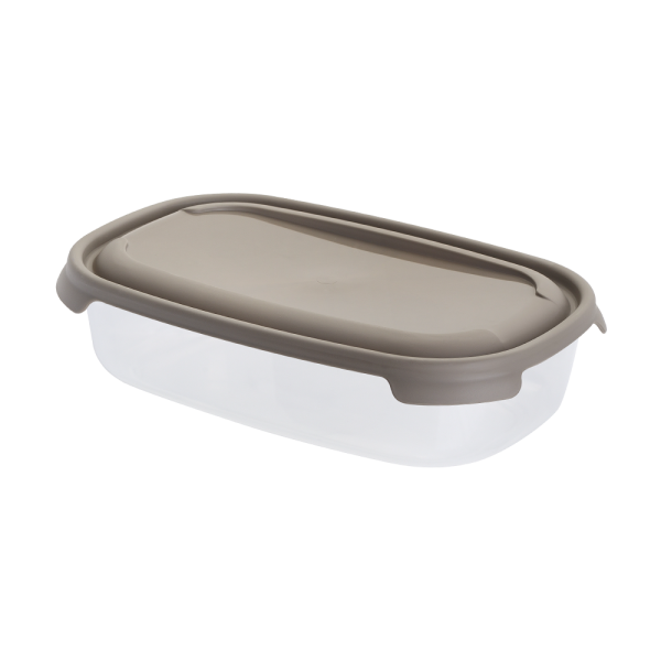 P1FP011 Контейнер пластиковый с крышкой, разноцветный, 2 л