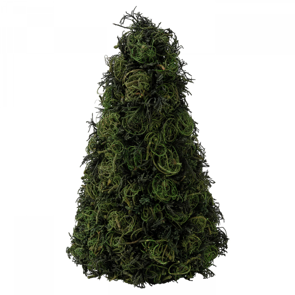 90504223 Украшение, ручная работа конусообразный/зеленый, 30 см