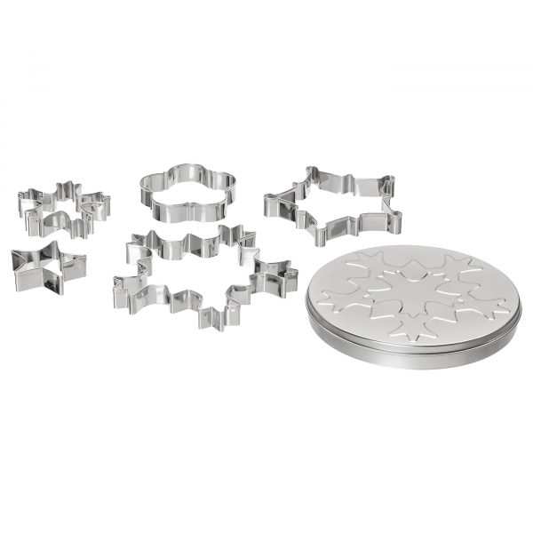 40518557 5 формочек для печенья, с банкой, разные формы