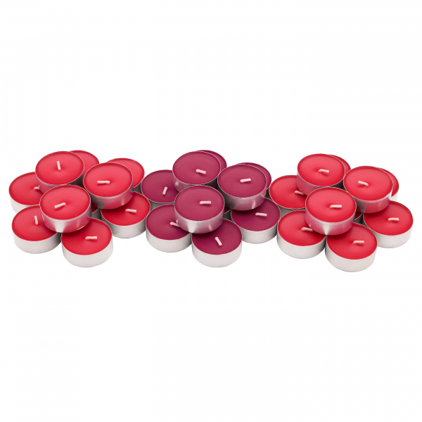 00337380 Свеча греющая ароматич., красные садовые ягоды, 30 шт.