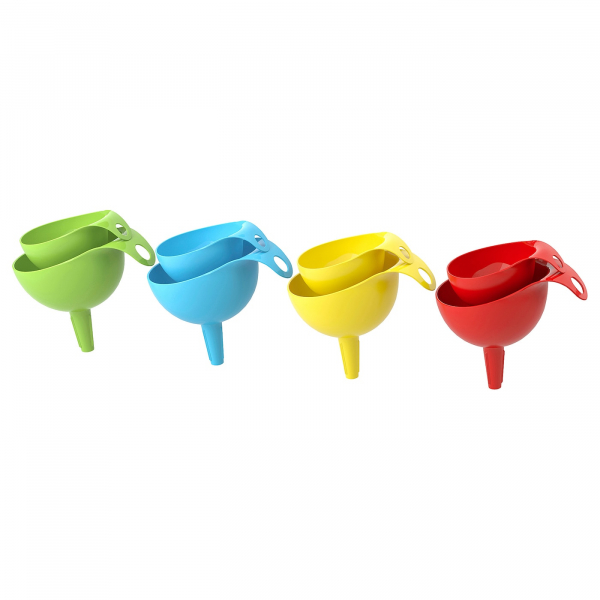 80372666 Набор воронок, 2 штуки, разные цвета