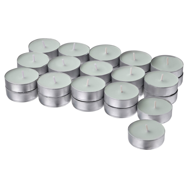 40533628 Свеча греющая ароматическая, ваниль/бледный серо-зеленый, 3,5 часа, 30 шт.