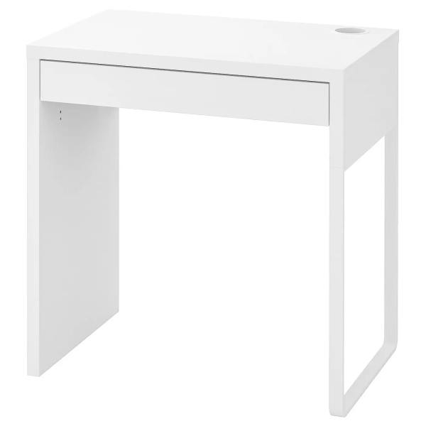 02382 Стол письменный, белый, 73x75x50 см