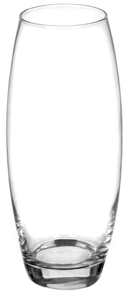 50019190 Ваза, прозрачный, 26 см