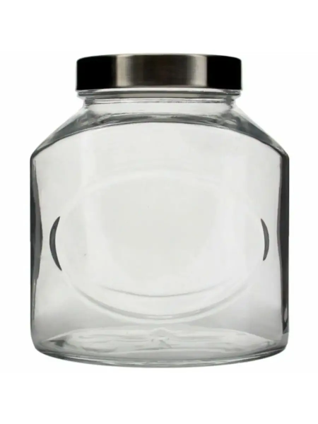 50069719 Банка с крышкой, стекло/ пластик, 1 л