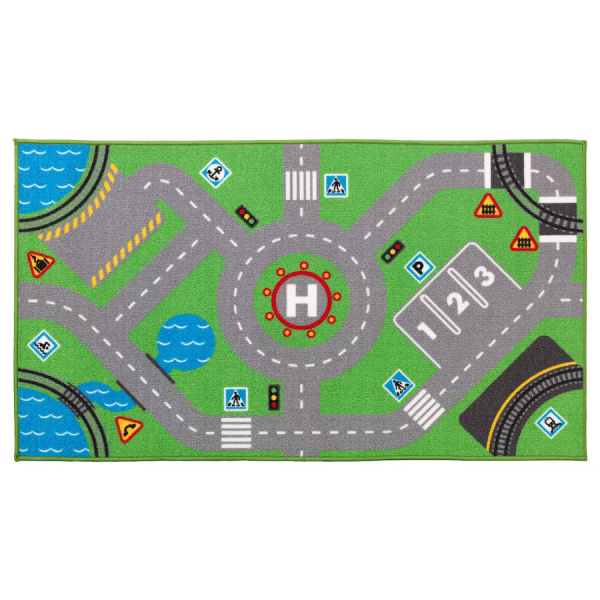 70356822 Ковер, зеленый, 75х133 см 