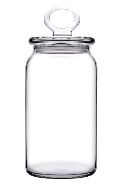 50072571 Банка с крышкой, прозрачное стекло, 1130 мл