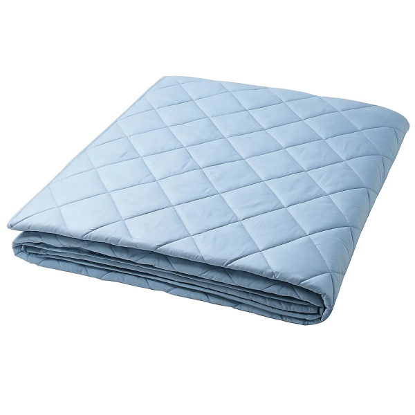 40544486 Одеяло легкое, голубой, 200x200 см
