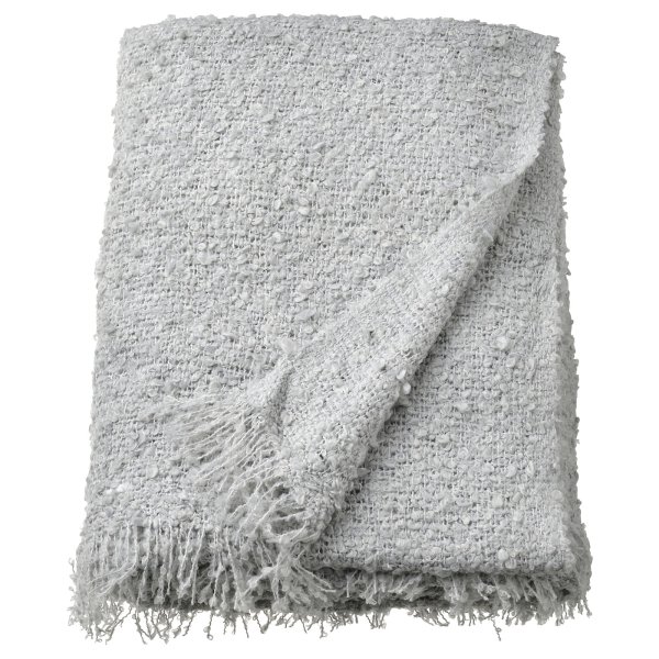 10549541 Плед, серо-синий, 130x170 см