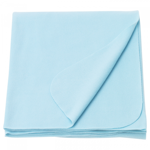 90450055 Плед, голубой, 130x160 см