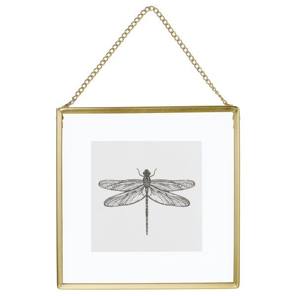 60470936 Рама, золотой, 16x16 см