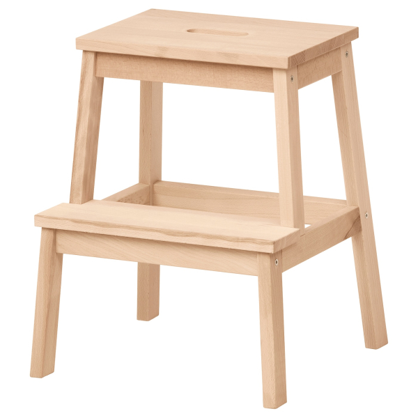 BEKVÄM БЕКВЭМ Табурет-лестница, бук, 50 см - Стулья IKEA