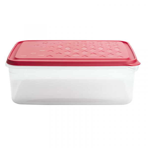 10518000 Контейнер с крышкой для хранения, прозрачный/разноцв., 9л