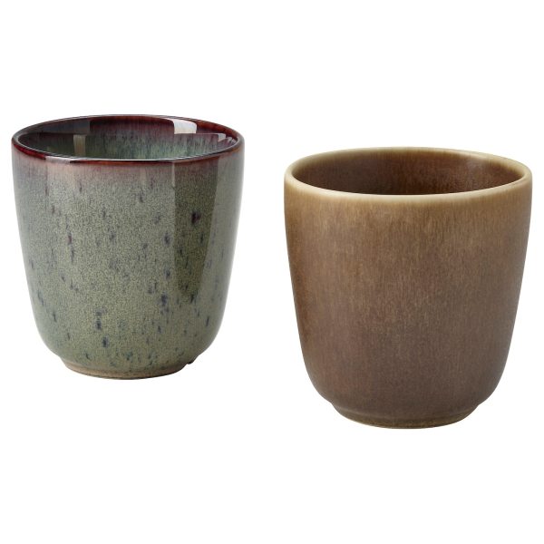 00583781 Кружка, разные цвета, 30 сл, 2 шт