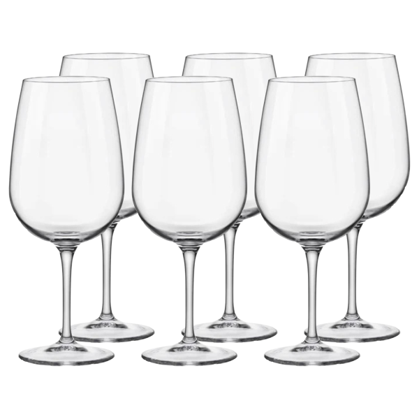 320750-6 Набор бокалов для вина XL, прозрачное стекло, 640 мл, 6 шт