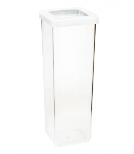 12940000 Контейнер+крышка д/сухих продуктов, прозрачный/белый, 1,9 л