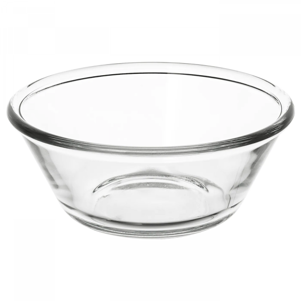 80373208 Миска, прозрачное стекло, 15 см