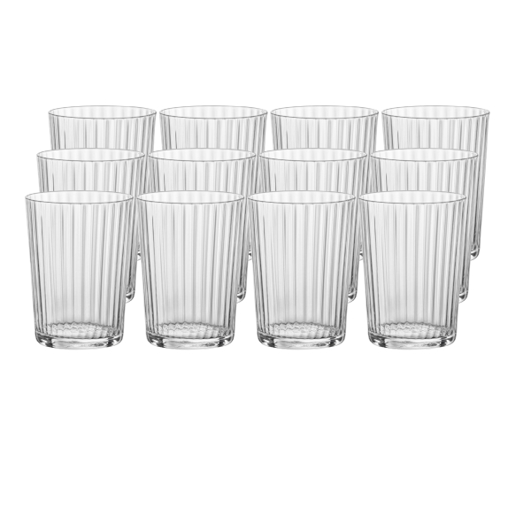 349791-12 Набор стаканов, прозрачное стекло, 500 мл, 12 шт