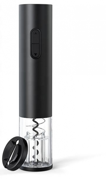 39482280 Электроштопор, черный/прозрачный