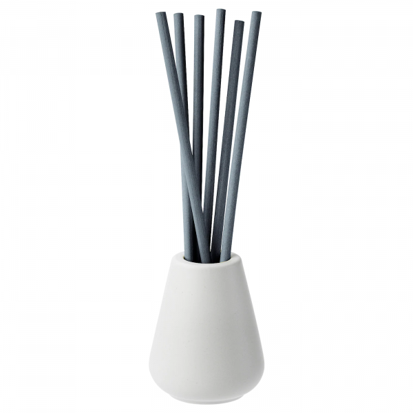 50361810 Ваза и 6 аром. палочек, бергамот/серый