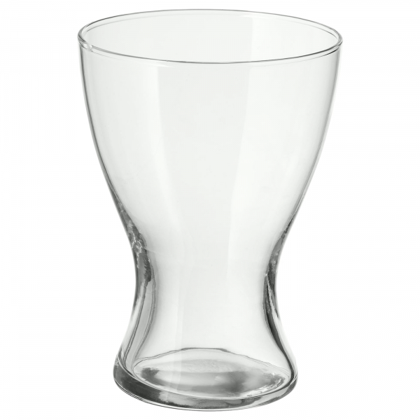 00017133 Ваза, прозрачное стекло, 20 см