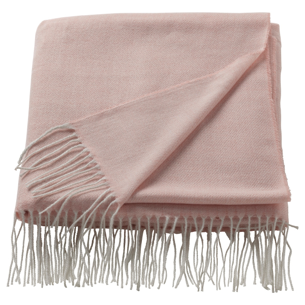 70513624 Плед, светло-розовый, 120x160 см