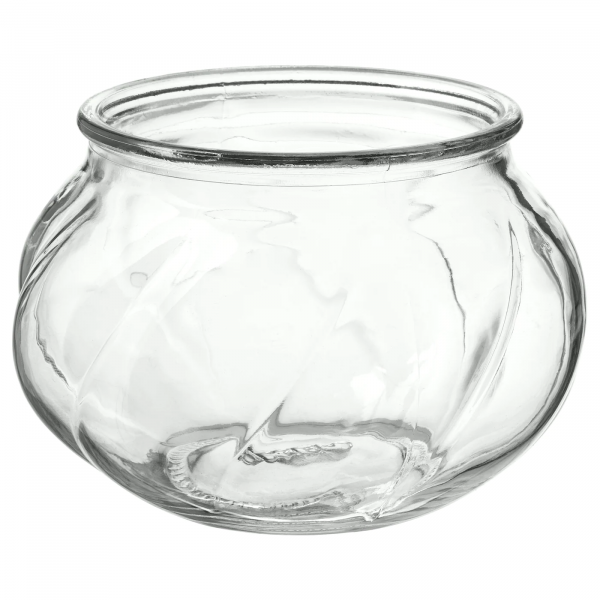 40350058 Ваза, прозрачное стекло, 8 см