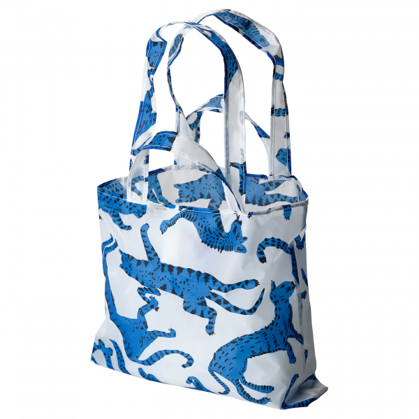 00485078 Сумка, с рисунком кот/синий белый