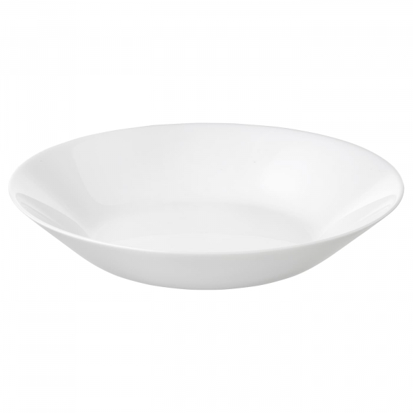 00318942 Тарелка глубокая, белый, 20 см