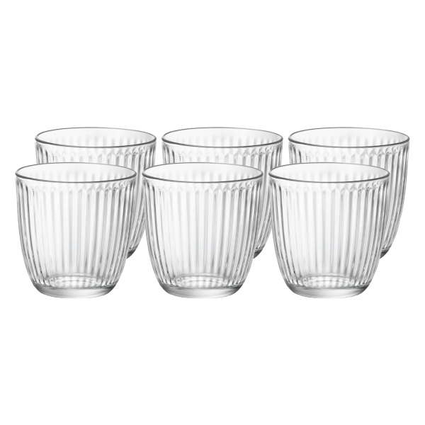 580500-6 Набор стаканов, прозрачное стекло, 290 мл, 6 шт