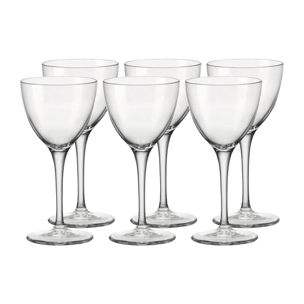 122113-6 Набор бокалов для коктейля Nick & Nora, прозрачное стекло, 155 мл, 6 шт