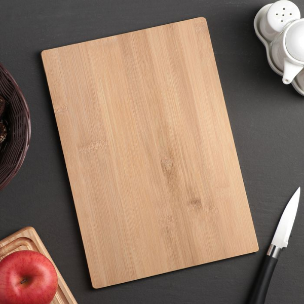 29000427 Разделочная доска, бамбук, 32x22 см