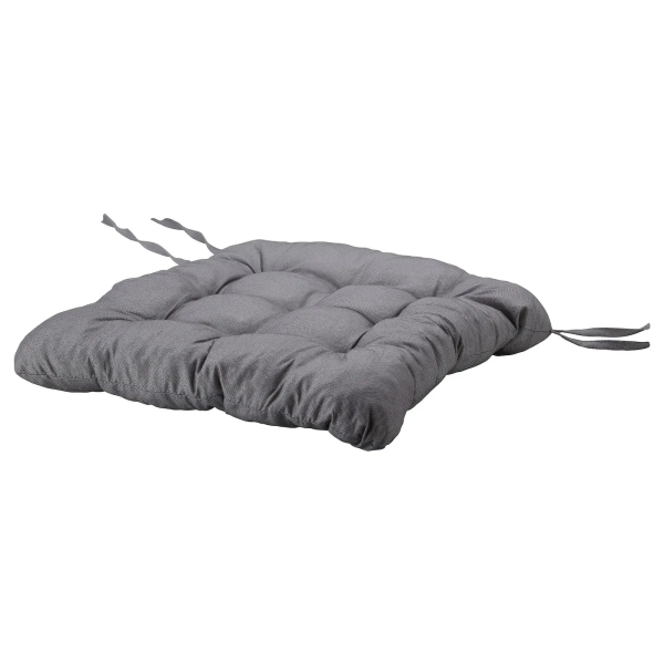 40306471 Подушка на стул, серый, 40x38x5.0 см