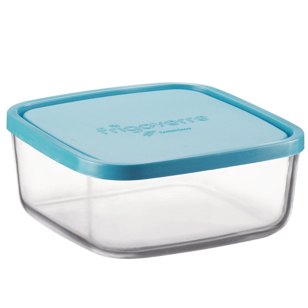 388910 Контейнер для продуктов, квадратной формы/стекло, 3.37 л, 22х22 см