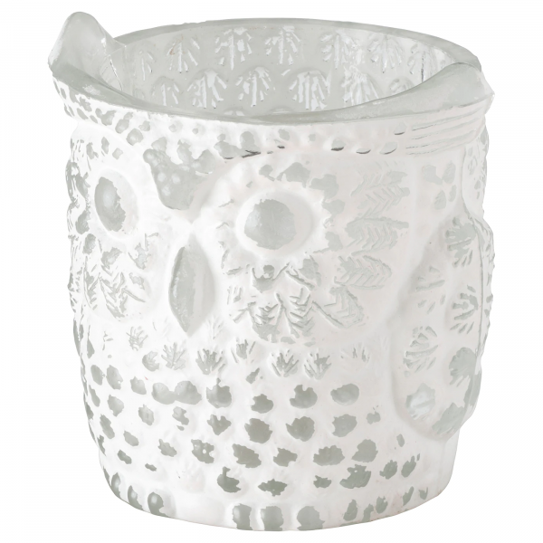 80501946 Подсвечник, белый, 7.5 см