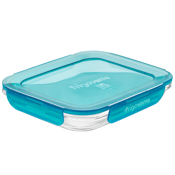 389119-MFB Контейнер для продуктов, прямоугольной формы/голубой, 0,77 л, 23 х 18 см