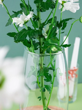 50019190 Ваза, прозрачный, 26 см