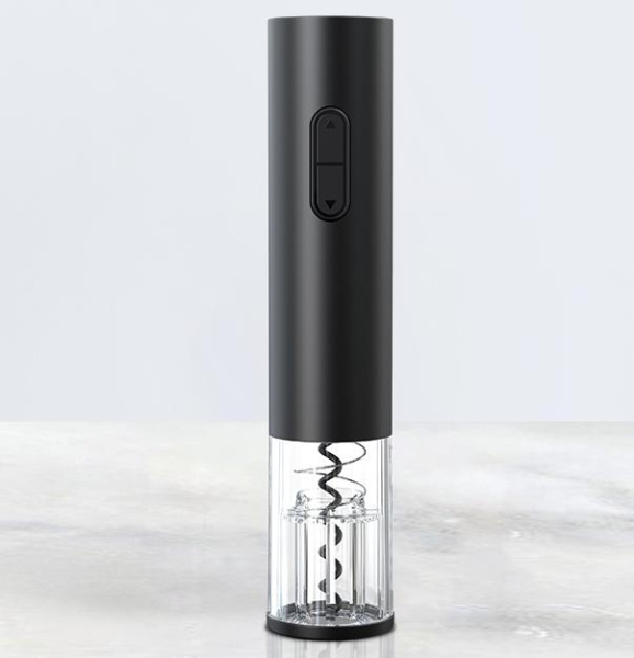 39482280 Электроштопор, черный/прозрачный