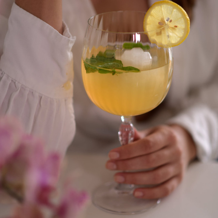 122128-4 Набор бокалов для коктейля (Джин-Тоник), прозрачное стекло, 740 мл, 4 шт