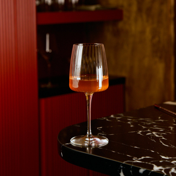 349789-4 Набор бокалов для вина, прозрачное стекло, 374 мл, 4 шт