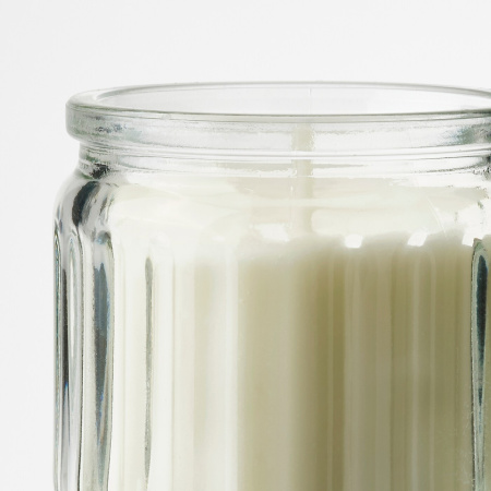 50594150 Ароматическая свеча в стакане, Ваниль/светло-бежевый, 12 ч