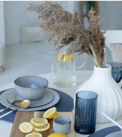 50063283 Стакан, синий, 445 мл