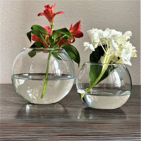 50021922 Ваза, прозрачный, 10 см