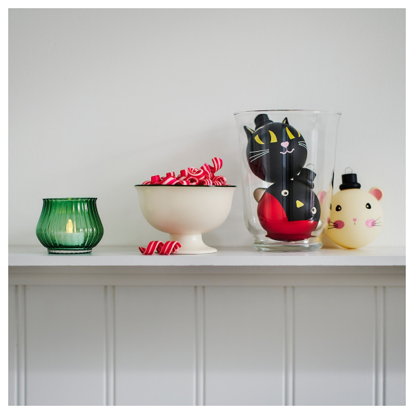 70559867 Подсвечник, зеленый, 7 см