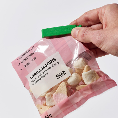 00524174 Зажим для пакетов, 26 штук, разные цвета/разные размеры