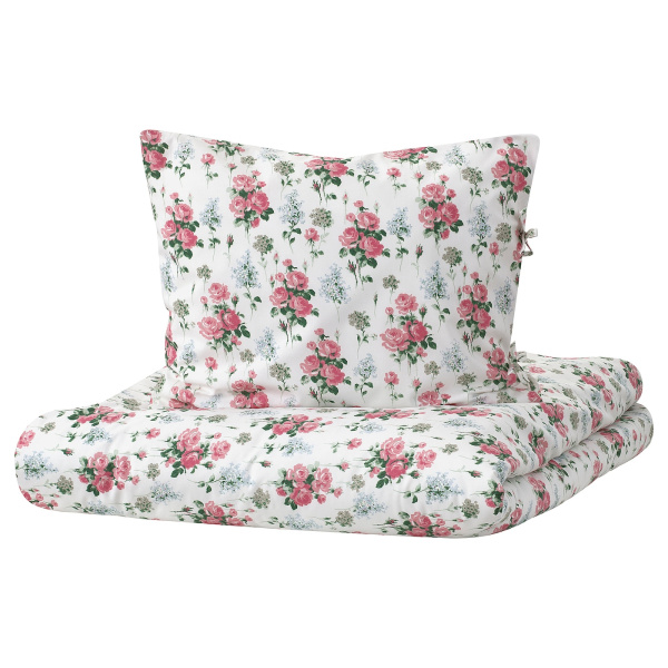 20540050 Пододеяльник и наволочка, разноцветный, 150x200 / 50x60 см